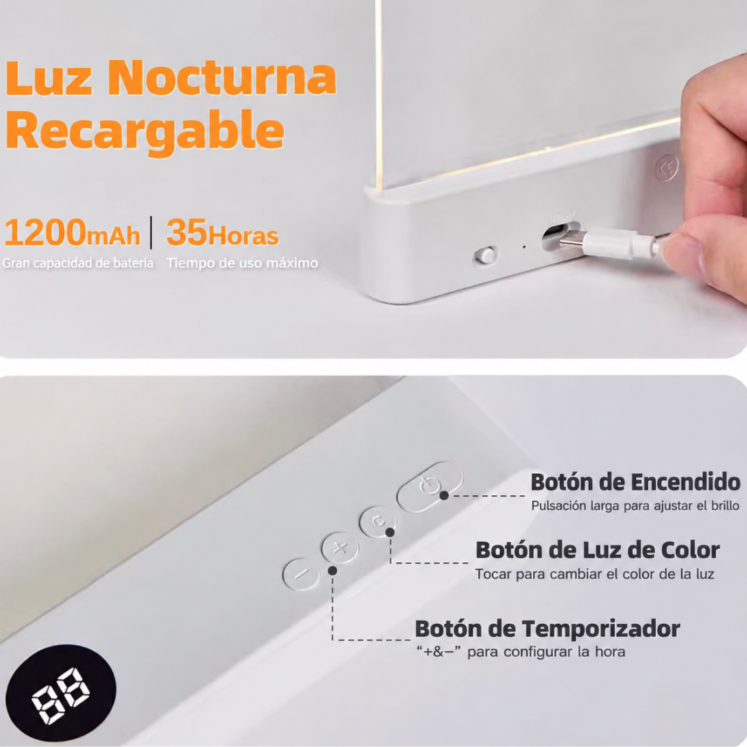 Lámpara LED para Libros