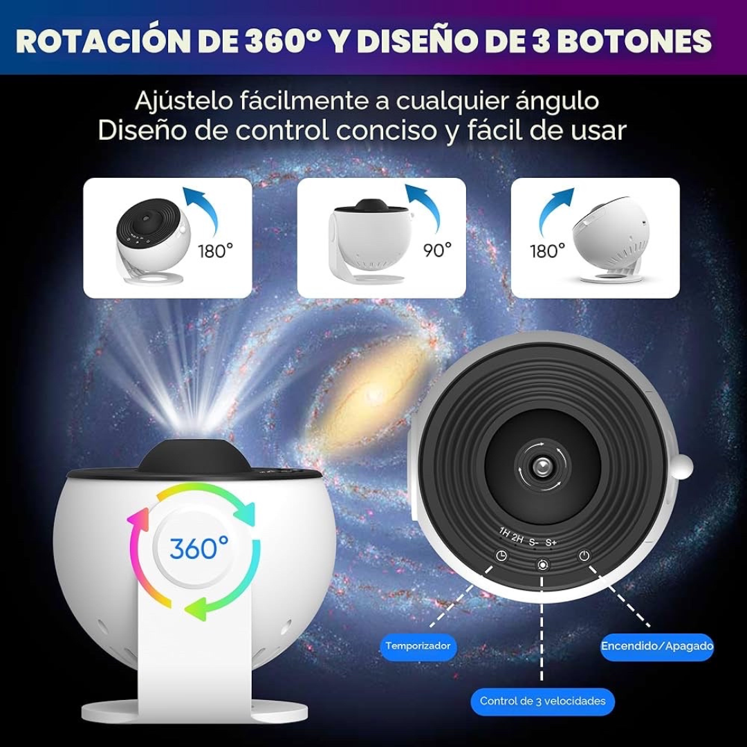 Proyector Galaxia 12 Discos